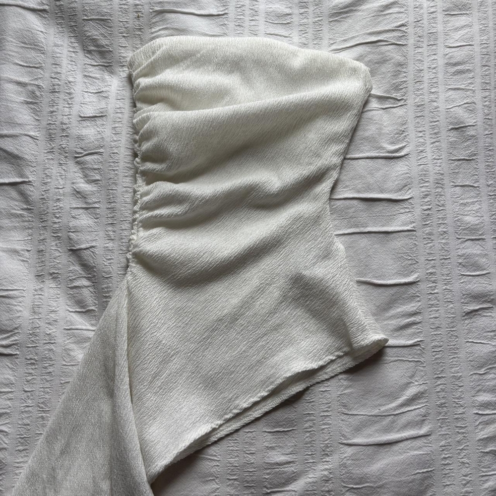 Zara White Crop Top